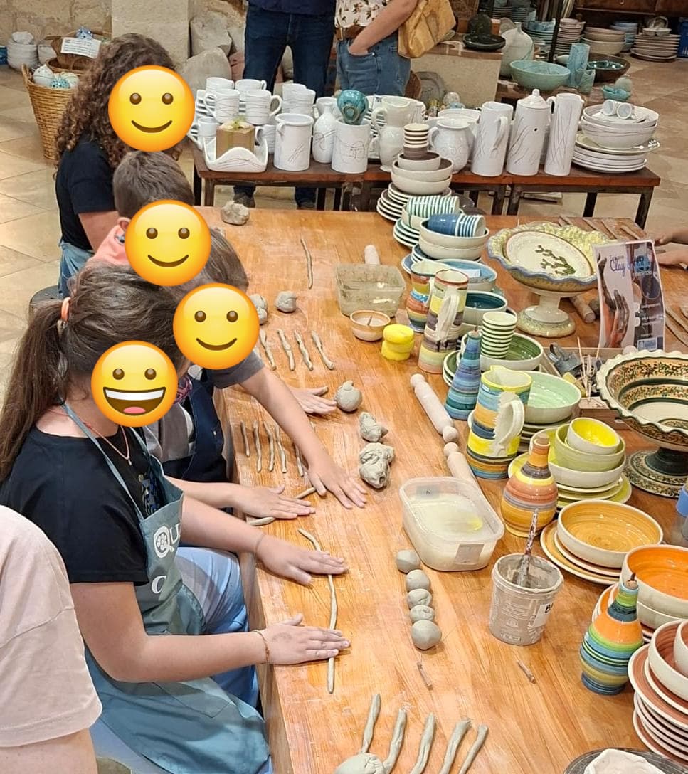 Laboratorio di argilla per bambini e adulti a Grottaglie